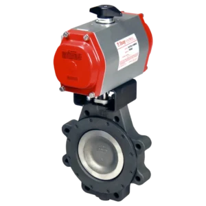 Valvula de mariposa alto rendimiento (doble excentricidad) marca Bray/McCannalok