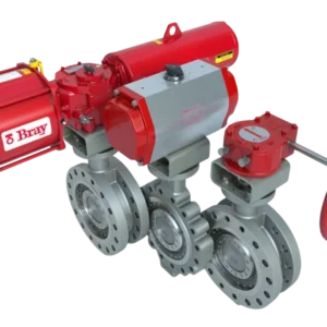 Valvula de mariposa triple excentricidad, marca Bray