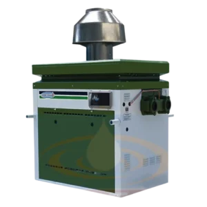 Caldera para servicios generales de dos etapas con inductor de tiro SMART